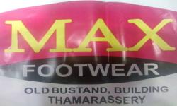 MAX FOOTWARE, FOOTWEAR SHOP,  service in Thamarassery, Kozhikode